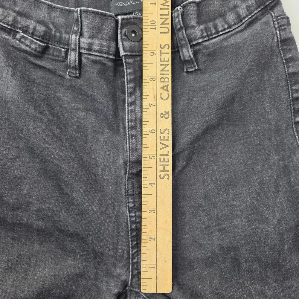 Kendall + Kylie Jeans 3/26 Black‎ High Rise Skinny The Skyscraper Excellent